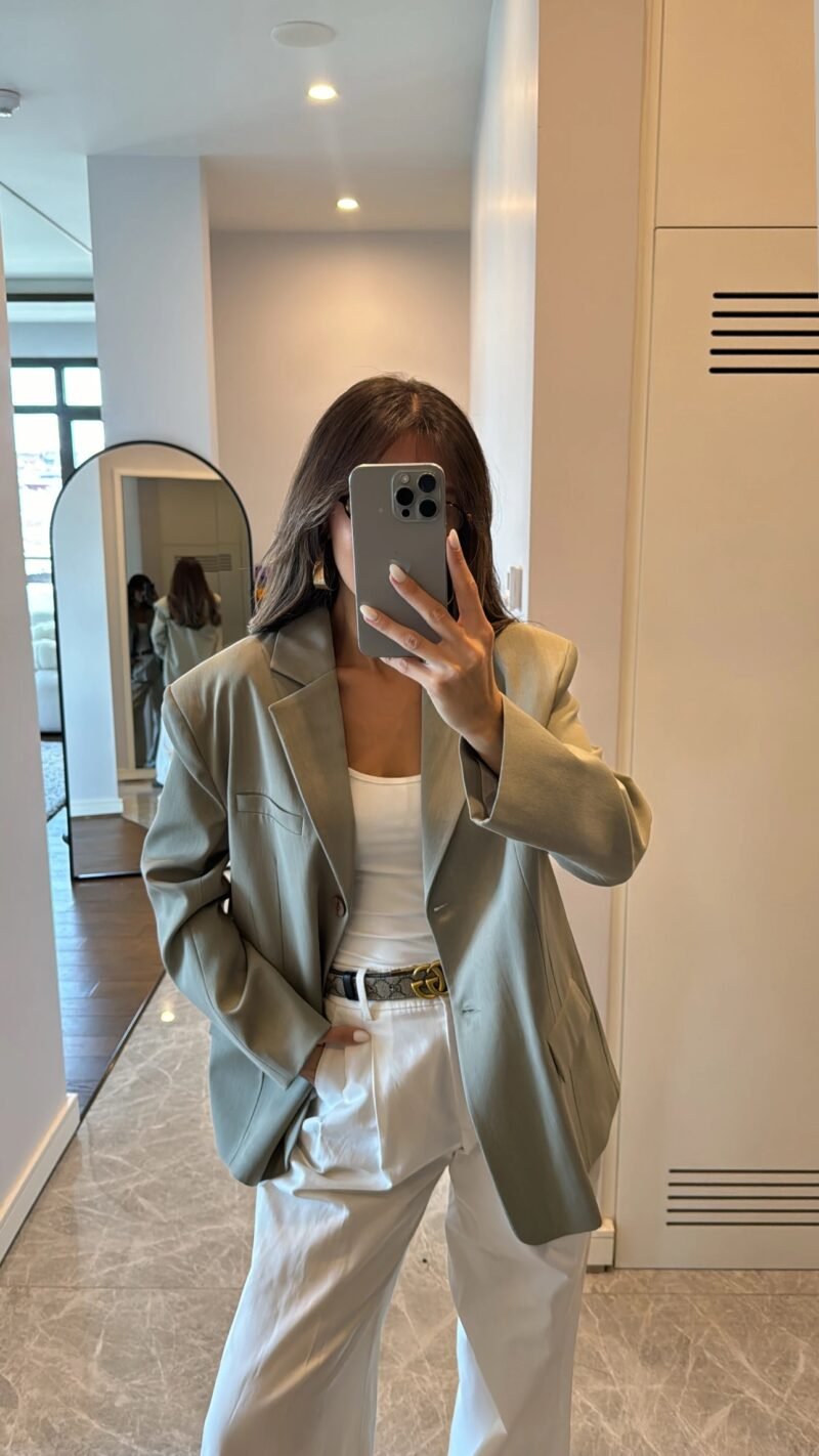 Premium Oversize blazer Mint