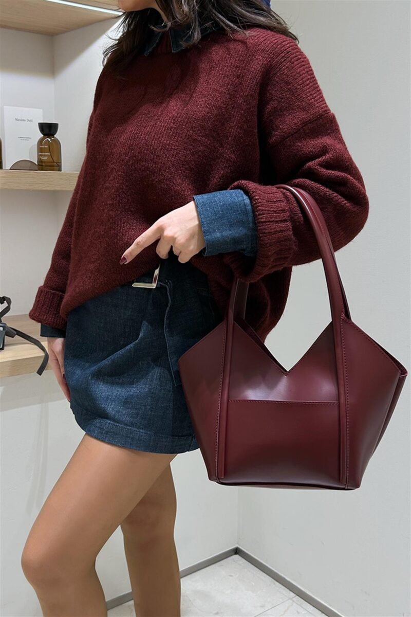 Giza Bordeaux + Purse - Image 10