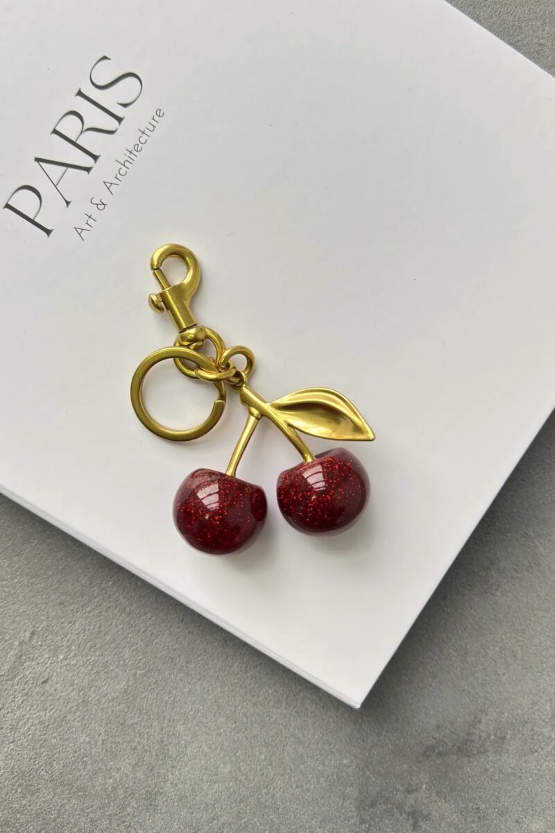 Viral Cherry Bag Charm - Image 3